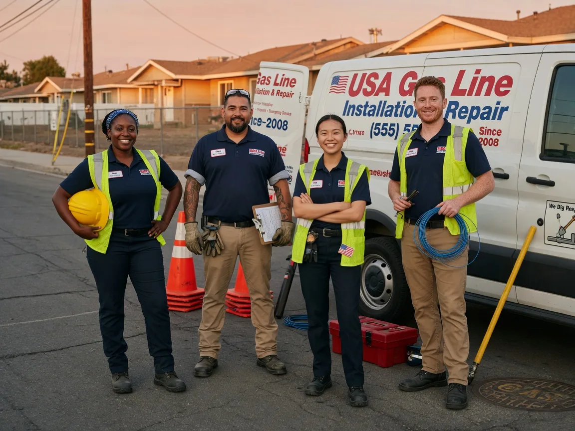 Gas Line Installation company in Cusseta, GA